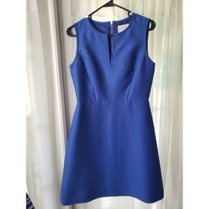 Kate Spade blue fit and flare dress